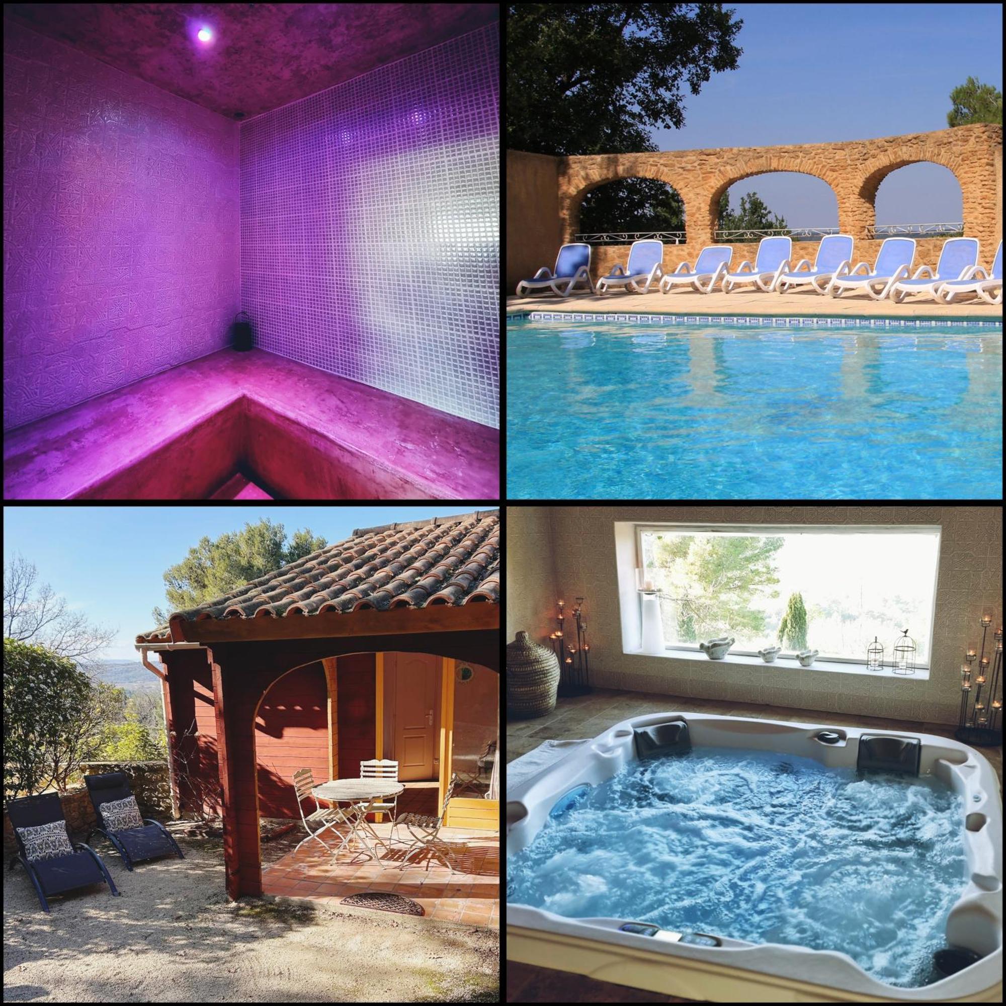 Pousterle De Sabran - Piscine & Hammam Apartment Luaran gambar